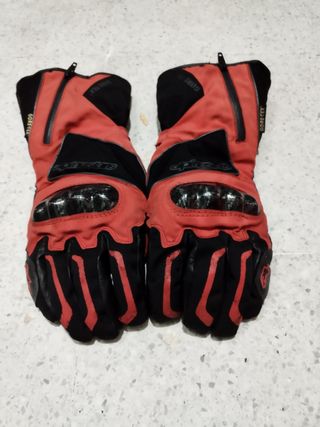 Espaldera Dainese y Guantes Verano/Invierno