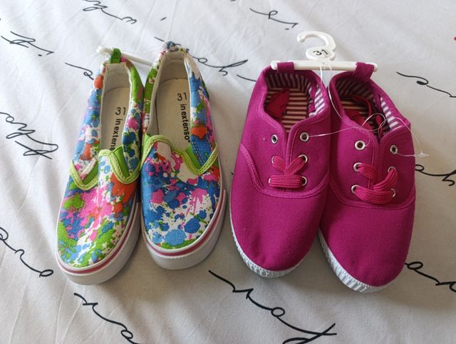 Zapatillas deportivas infantiles talla 31
