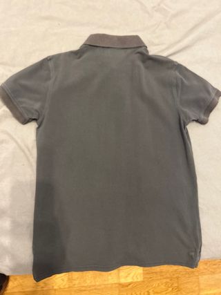 Polo Gant Gris/Azul Talla S