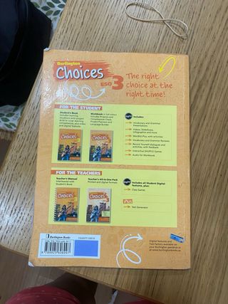 workbook choices 3 de la eso 