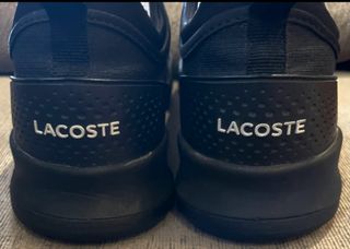 Zapatos Lacoste Negros Talla 43