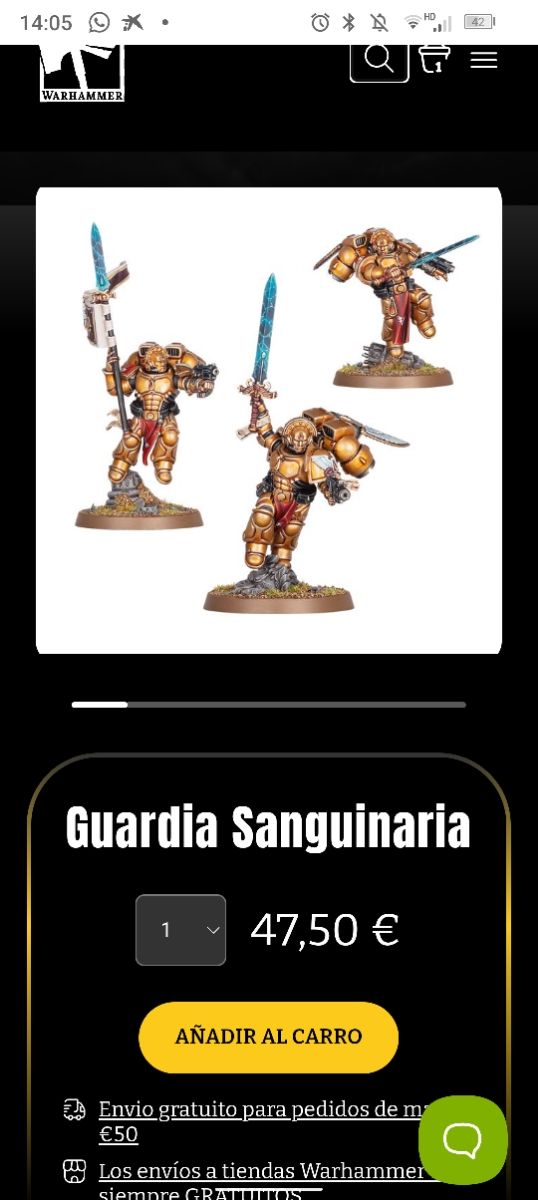 Guardia Sanguinaria Warhammer