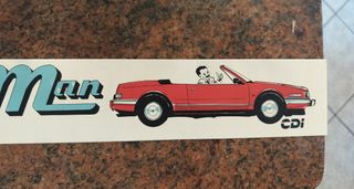 Adesivo Vintage CadillacMan Orion CDI