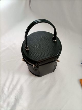 Bolso Louis Vuitton Negro Cilindro