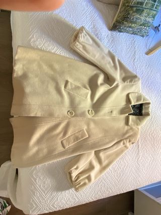Gabardina NAF NAF Beige Mujer