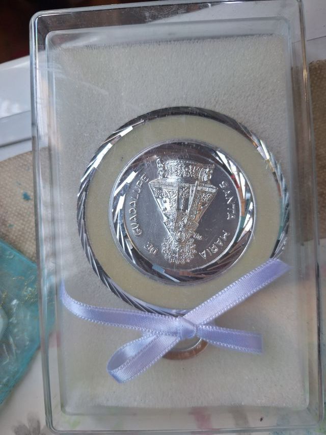 Medalla Plata Virgen de Guadalupe