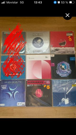 Lote Vinilos Remember Dance & Electro