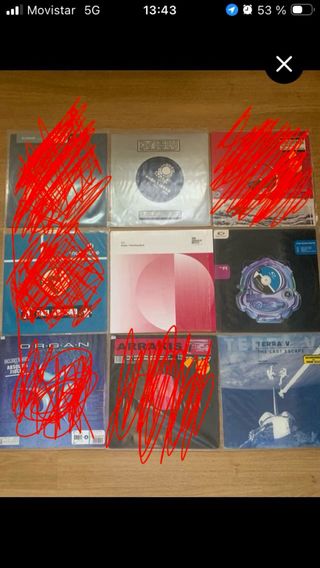 Lote Vinilos Remember Dance & Electro