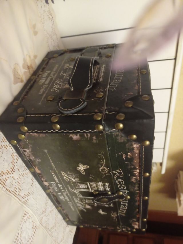 Baúl decorativo estilo vintage