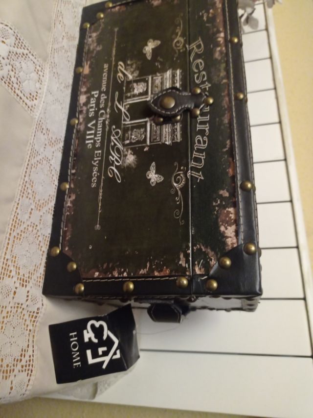 Baúl decorativo estilo vintage