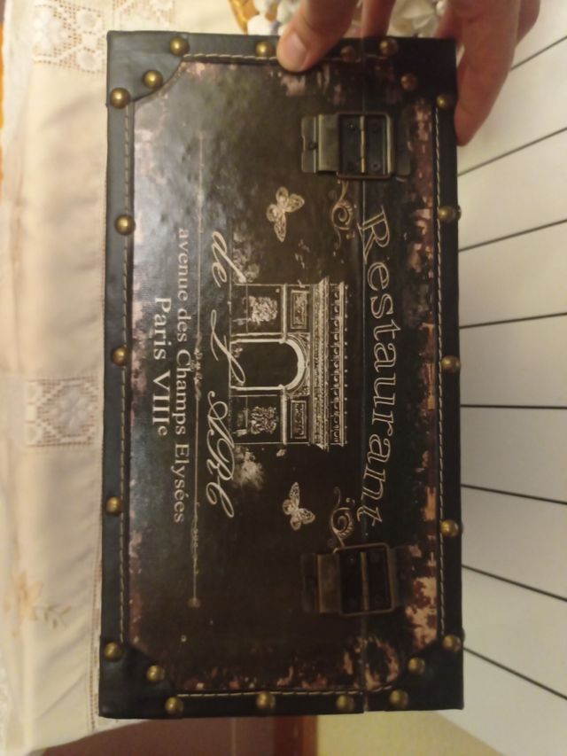 Baúl decorativo estilo vintage