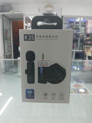 Microfone Sem Fio K35 Plug and Play