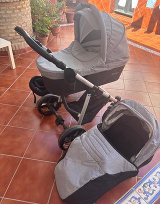 Carro de bebé completo
