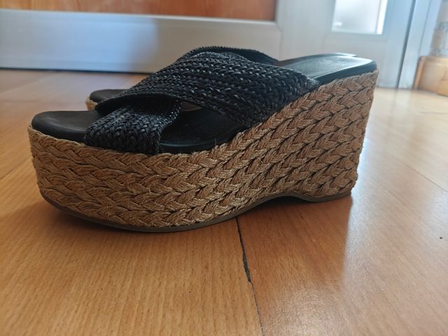 Sandalias Esther Martini Azul Marino