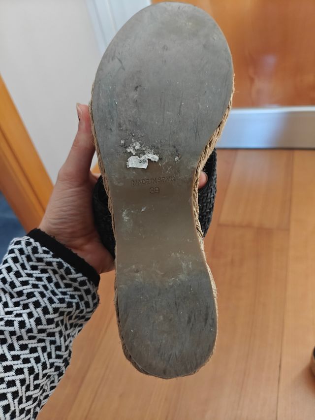 Sandalias Esther Martini Azul Marino