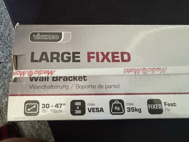 Vivanco Soporte Pared TV 35kg