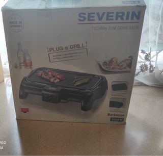 Plancha Eléctrica SEVERIN Plug & Grill