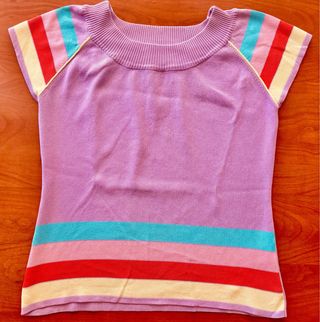 Camiseta Vintage años 80 Multicolor