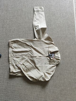 Cazadora niño beige 10-12 años