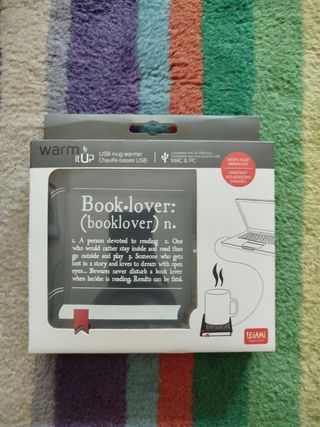 Calentador de Tazas USB Book Lover mug warmer Mac