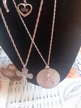 Vendo 4 Cadenas Plata Ley 2 son de 60ctm.y 2 de 40