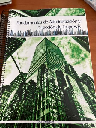 Libro de FADE del grado de ADE