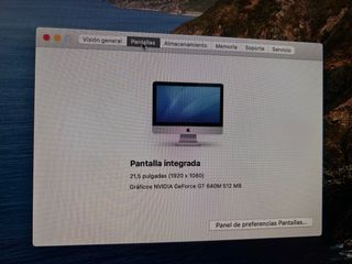 Ordenador de mesa iMac 2013 Apple