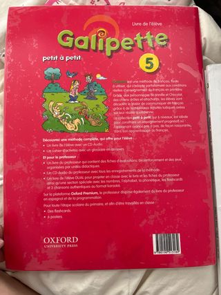 Galipette petit à petit 5. Livre de l'élève (Sp...
