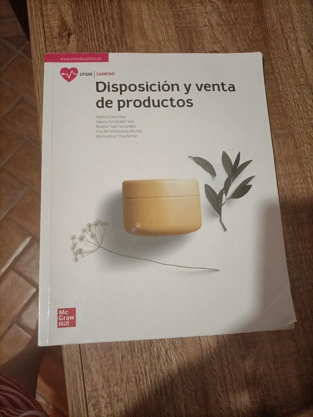 Libro Disposición y venta de productos. Farmacia