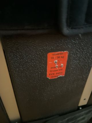 Silla Coche Recaro Milano Negra