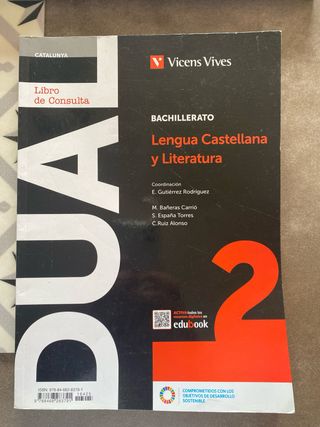 Libro 2 bachillerato castellano