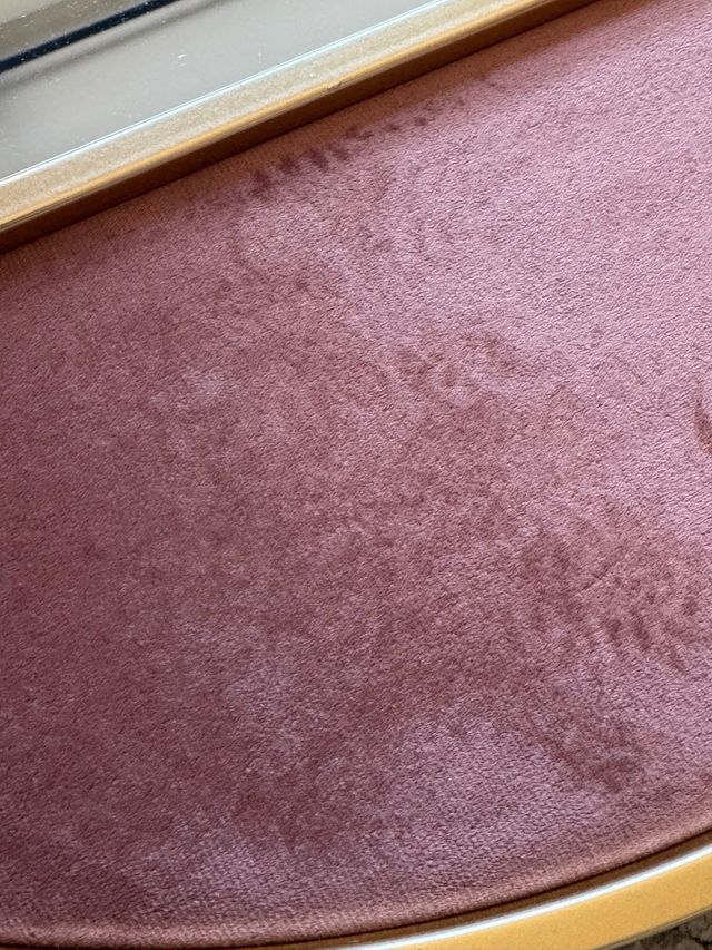 Espejo Redondo Maison du Monde Terciopelo Dorado