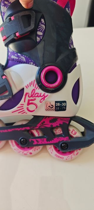 Patines Oxelo niña talla ajustable