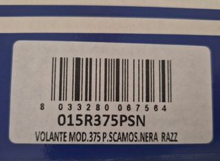 Volante Sparco nuevo a estrenar, sin uso. Mod R375