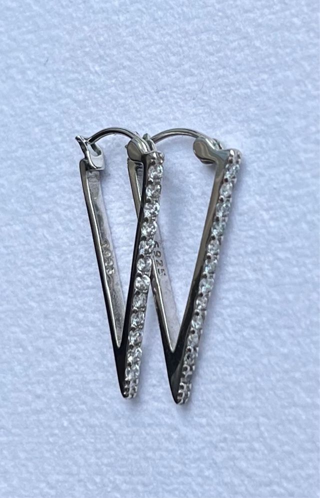 Orecchini argento - orecchini geometrici