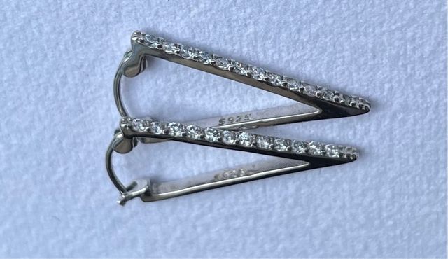 Orecchini argento - orecchini geometrici