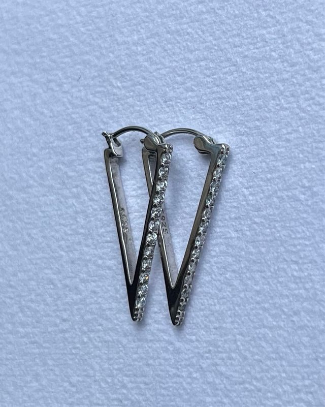 Orecchini argento - orecchini geometrici