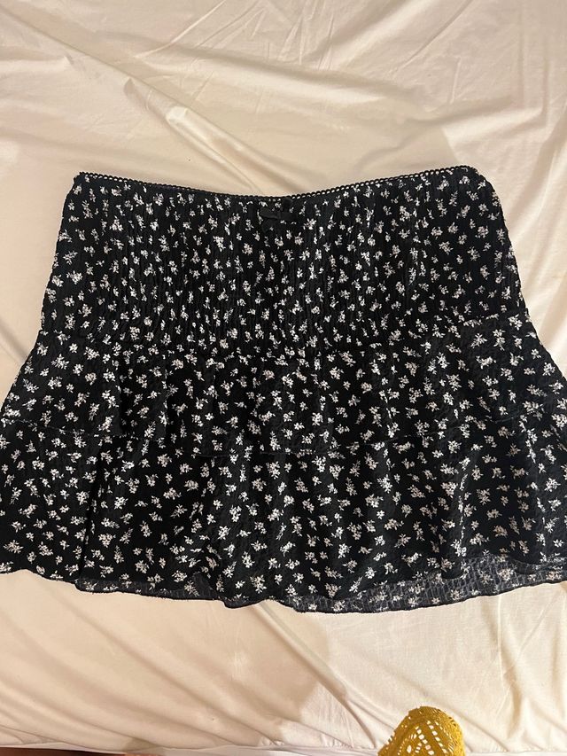 Falda Verano Bershka Estampado Floral