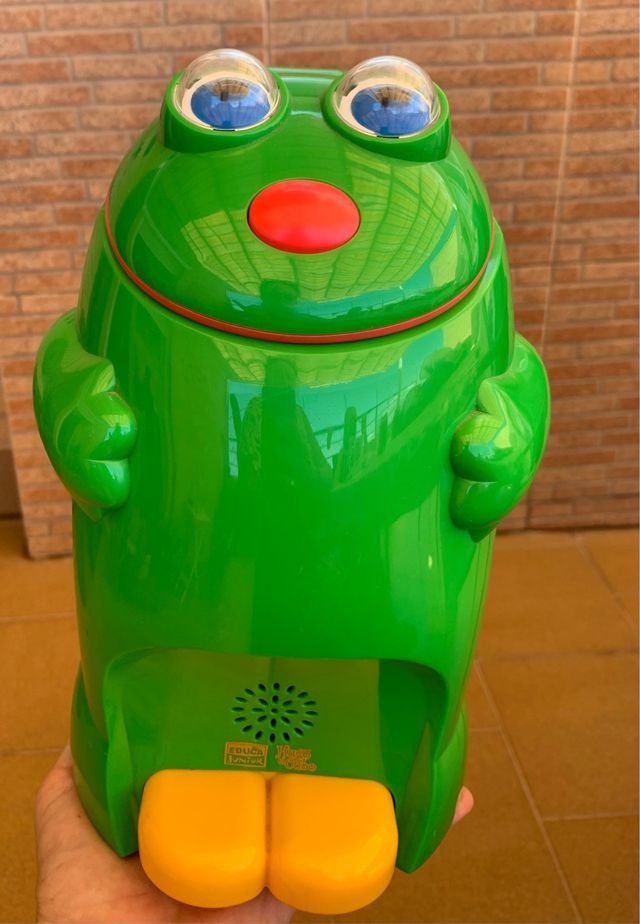 Papelera Interactiva Rana Educativa