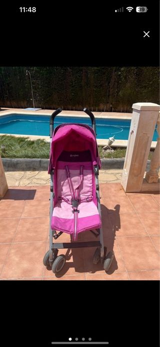 Sillita de paseo Cybex rosa