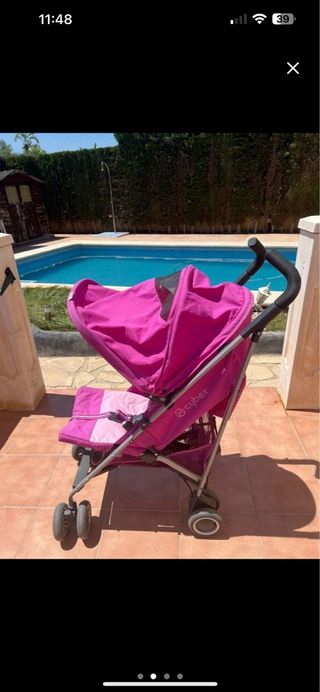 Sillita de paseo Cybex rosa