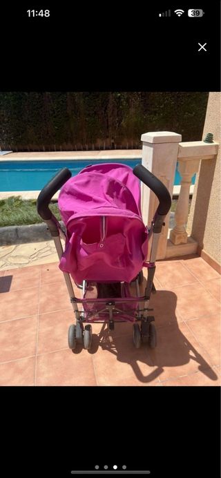 Sillita de paseo Cybex rosa