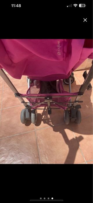 Sillita de paseo Cybex rosa