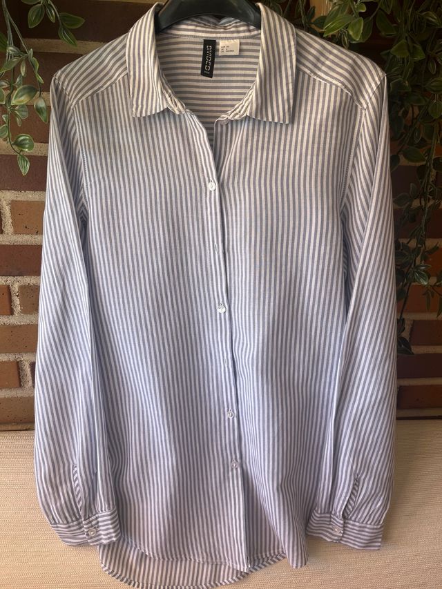 Camisa H&M Rayas Azul