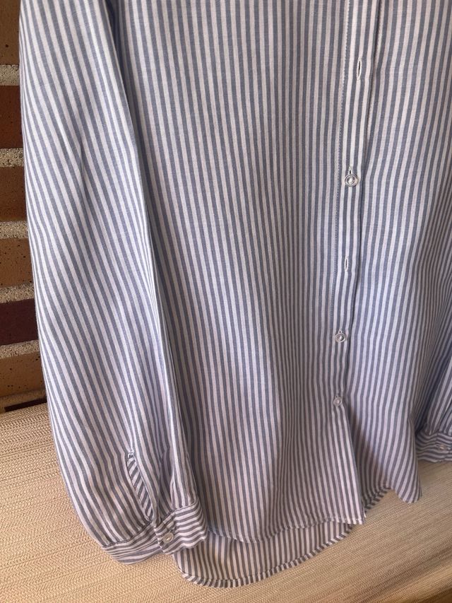 Camisa H&M Rayas Azul