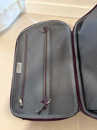 Maleta Samsonite Morada Ruedas Negocios