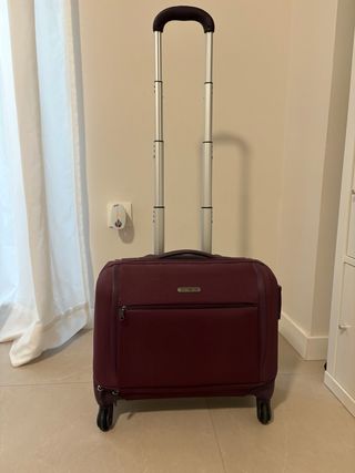 Maleta Samsonite Morada Ruedas Negocios