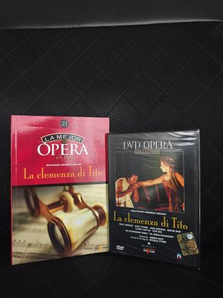 Libro y DVD La clemenza di Tito Ópera