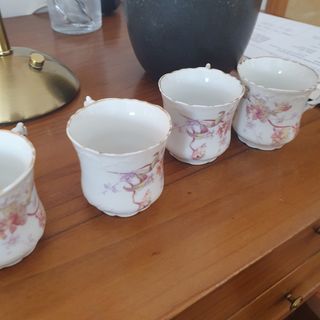 4 tazze antiche di Weimar