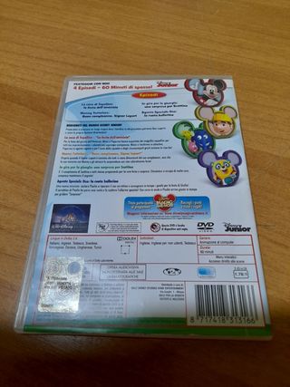DVD DISNEY JUNIOR CARTONI ANIMATI